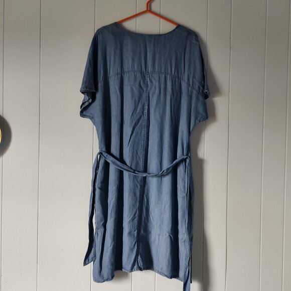 MELISSA NEPTON Belted Denim Dress - Picture 3 of 9